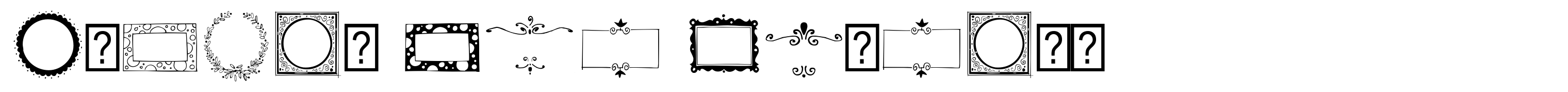 Frames And Borders